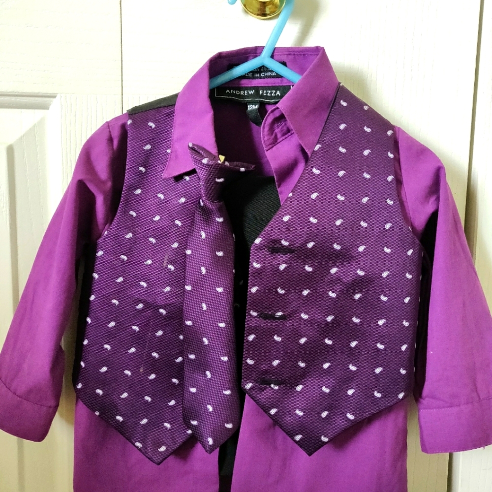 4 piece boy suit